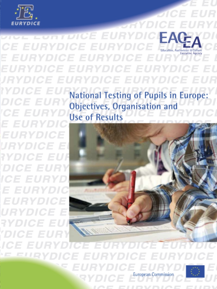 Copertina di National testing of pupils in Europe: objectives, organization and use of results